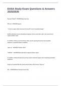 EASA Study Exam Questions & Answers 2025&sol;2026