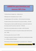 ASREB B-6 quiz Questions and Answers 100&percnt; Pass