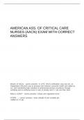 American Ass&period; of Critical Care Nurses &lpar;AACN&rpar;