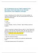  RN ATI PHARMACOLOGY PROCTORED EXAM RETAKELATEST 2025-2026 EXAM UPDATE&vert; QUESTIONS AND VERIFIED ANSWERS