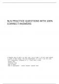 NLN Practice Questions