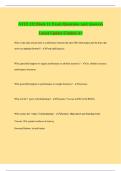 AVIT 323 Coverage Exam with 100&percnt; correct answers