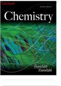 ZUMDAHL CHEMISTRY 9TH EDITION TEST BANK ALL CHAPTERS COVERED QUESTIONS AND ANSWERS &vert;GRADED A&plus;&vert; &vert;LATEST UPDATE&vert; &vert;2025&vert;