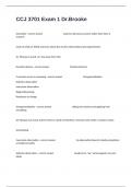 CCJ 3701 Exam 1 Dr&period;Brooke Possible Questions Exam Example Questions And Answers&period;