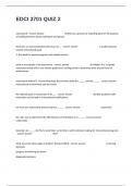 EDCI 3701 QUIZ 2 Actual Full Exam Questions With Correct Answers&period;