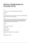 NGN ATI MED SURG 2025 PROCTORED EXAM NEWEST 2025&sol;2026 ACTUAL EXAM COMPLETE QUESTIONS AND CORRECT DETAILED ANSWERS &lpar;VERIFIED ANSWERS&rpar; &vert;ALREADY GRADED A&plus;&vert;&vert;BRAND NEW&excl;&excl; &lpar;ALL BUNDLED HERE&excl;&excl;&excl;&rpar;