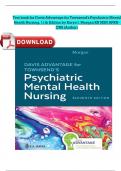 Test bank for Davis Advantage for Townsend's Psychiatric Mental Health Nursing&comma; 11th Edition by Karyn I&period; Morgan RN MSN APRN-CNS &lpar;Author&rpar;