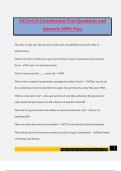 UGA GA Constitution Test Questions and Answers 100&percnt; Pass