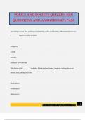 POLICE AND SOCIETY QUIZZES- KSU QUESTIONS AND ANSWERS 100&percnt; PASS