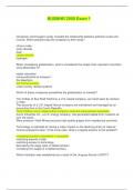 BUSMHR 2000 Exam 1 &vert; Questions with 100&percnt; Correct Answers
