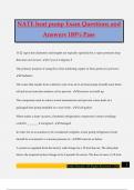 NATE heat pump Exam Questions and Answers 100&percnt; Pass