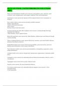 HLTH 335 FINAL &vert;&vert; WITH ERRORLESS SOLUTIONS 100&percnt;&period;