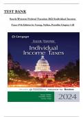 Test Bank for South-Western Federal Taxation 2024 Individual Income Taxes 47th Edition by by James C&period; Young&comma; Annette Nellen&comma; Mark Persellin Chapter 1-20
