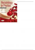  Test Bank&ndash;Hematology in Practice 2nd Edition By Betty Ciesla  &lpar;2025&rpar;&period;