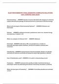 ELECTROCHEMISTRY FINAL EXAM WITH COMPLETE SOLUTIONS 100&percnt; VERIFIED 2025-2026&excl;&excl;