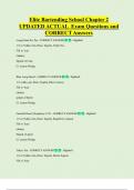 Elite Bartending School Chapter 2 UPDATED ACTUAL Exam Questions and CORRECT Answers