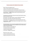 BIO 446L EXAM 4 WITH COMPLETE SOLUTIONS&excl;&excl;