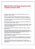 NIMS-IS 200&period;c Final Exam Questions with complete solutions 2025&period;