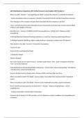 LBO Modeling Exam Questions with Verified Answers Latest Update 2025 Graded A&plus;