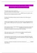 IICRC Commercial Drying Specialist &lpar;CDS&rpar; &vert; Exam questions with Corrected Answers