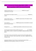IICRC Commercial Drying Specialist &lpar;CDS&rpar; EXAMS  BUNDLE &vert;Questions and Answers Verified 100&percnt; Correct
