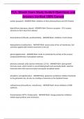 PCA Weeds EXAMS  BUNDLE &vert;Questions and Answers Verified 100&percnt; Correct
