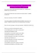Security Essentials Exam &vert;Questions and Answers Verified 100&percnt; Correct