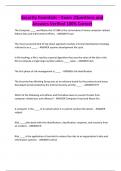 Security Essentials &ndash; Exam &vert;Questions and Answers Verified 100&percnt; Correct