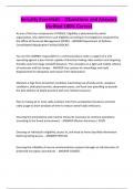 Security Essentials - &vert;Questions and Answers Verified 100&percnt; Correct
