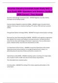 Securites Industry Essentials Exam Study Set2 &vert; &lpar; Quiz Bank&rpar; 400&plus; Questions and Answers Verified 100&percnt; Correct &vert; Pass Assured