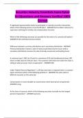Securites Industry Essentials Exam Rated A&plus;&vert;Questions and Answers Verified 100&percnt; Correct