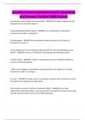 Security Industry Essentials Exam2 &vert;Questions and Answers Verified 100&percnt; Correct