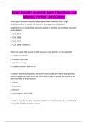 Cyber Security Essentials Exam &vert;Questions and Answers Verified 100&percnt; Correct