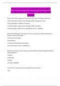 Network Securites Essentials Exam Rated A&plus;&vert;Questions and Answers Verified 100&percnt; Correct