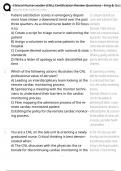 Clinical Nurse Leader &lpar;CNL&rpar; Certification Review Questions - King & Gerard 2023 update