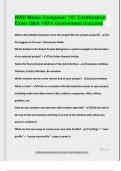AVID Media Composer 101 Certification  Exam Q&A 100&percnt; Guaranteed Success