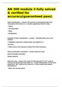AN 300 module 3 fully solved & verified for accuracy&lpar;guaranteed pass&rpar;