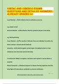 CIBTAC AND CIDESCO EXAMS QUESTIONS AND DETAILED ANSWERS &vert;  ALREADY GRADED A&plus;