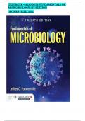 TESTBANK &ndash; ALCAMOS FUNDAMENTALS OF MICROBIOLOGY 12TH EDITION  &lpar;POMERVILLE&comma; 2021&rpar;