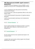 WH Menopause middle aged women-s questions