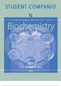 Biochemistry 4th Edition by Donald Voet - Test Bank 100&percnt; COMPLETE QUESTIONS AND ANSWERS&comma; study guide