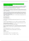AP Calculus Practice Exams Questions&sol;Answers Graded A&plus; 2025&sol;2026