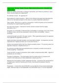 Appraisal Study Guide Exam Questions&sol;Answers Graded A&plus; 2025&sol;2026