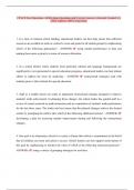 CPACE Test Questions&period; All Revision Questions and Correct Answers &lpar;Already Graded A&plus;&rpar; &lpar;2024 Update&rpar; 100&percnt; Guarantee