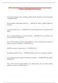 CREO Certification Test Part 1&period; All Revision Questions and Correct Answers &lpar;Already Graded A&plus;&rpar; &lpar;2024 Update&rpar; 100&percnt; Guarantee