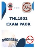 THL1501 EXAM PACK 2025 &lbrace;LATEST QUESTIONS AND ANSWERS&rcub;