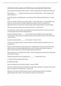Airport Ramp Test Exam Questions with Verified Answers Latest Update 2025 Already Passed 