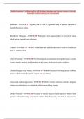 Medical Assistant Certification Test&period; All Revision Questions and Correct Answers &lpar;Already Graded A&plus;&rpar; &lpar;2024 Update&rpar; 100&percnt; Guarantee