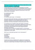 Biology Campbell Biology Final Exam Questions with Answer Graded A&plus; 2025&sol;2026