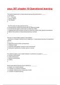 psyc 387 chapter 10 Operational learning Exam 2025&sol;2026 Questions With Completed & Verified Solutions&period;